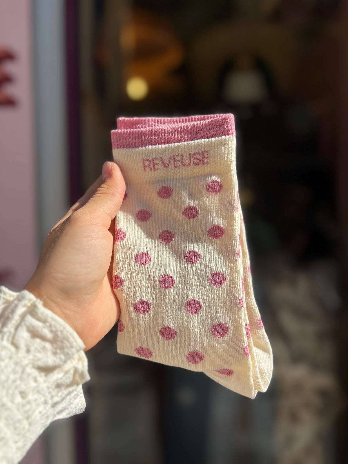 Chaussettes à message