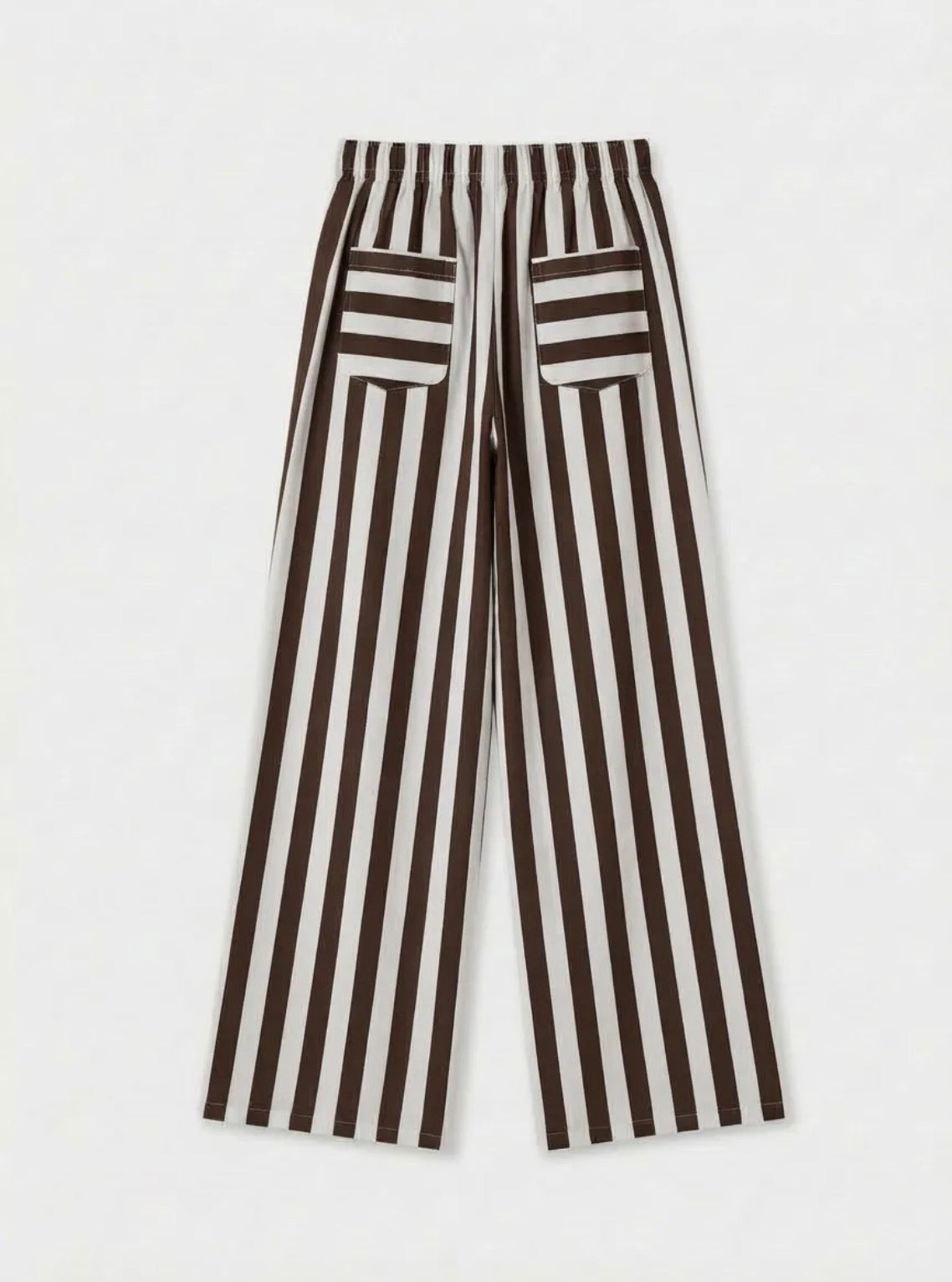 Pantalon léger rayé