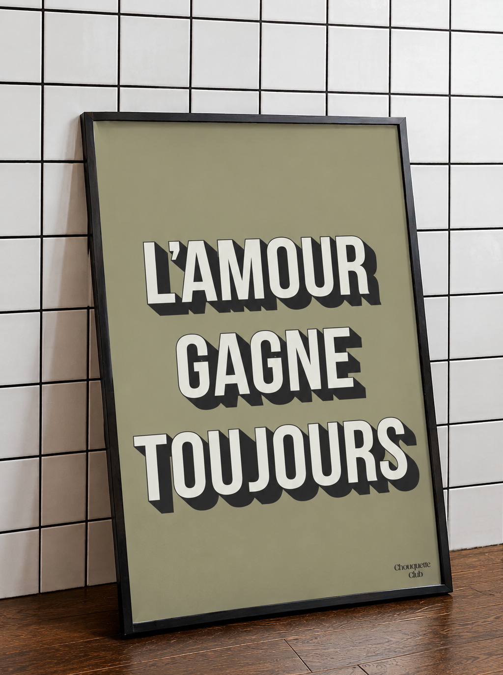 Affiche - L’amour