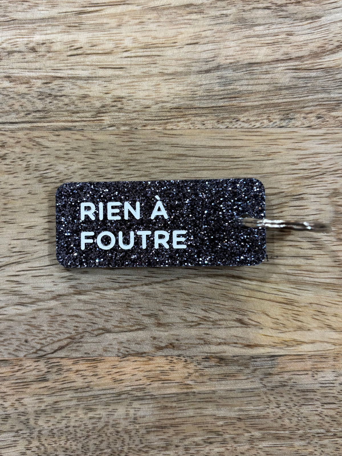 Porte clé pailleté
