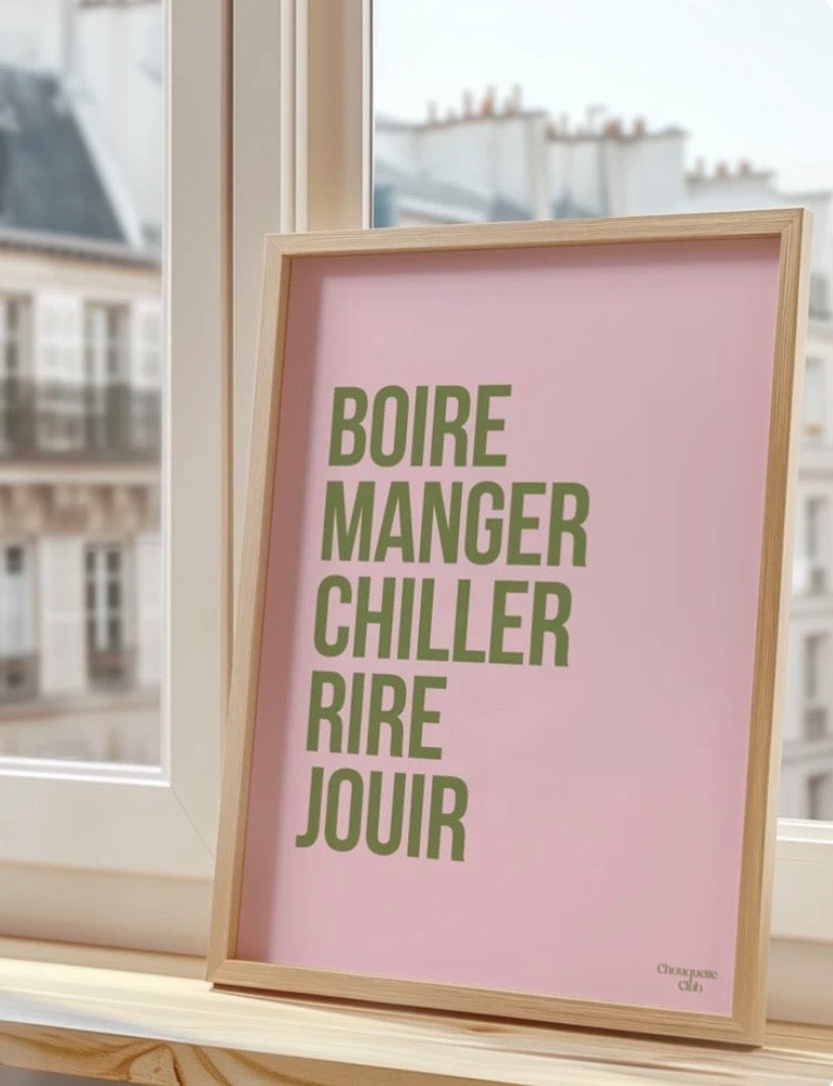 Affiche - Boire