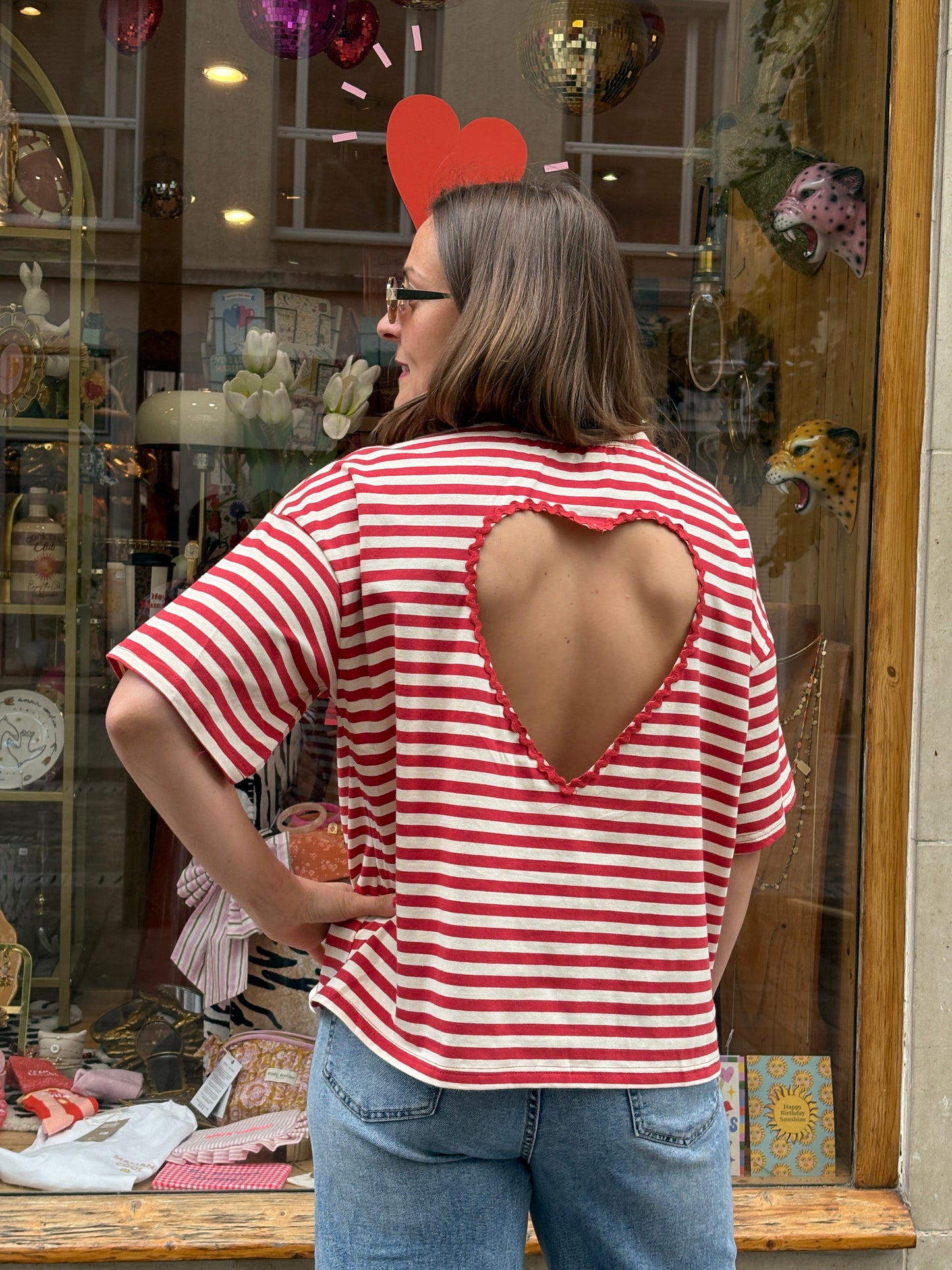 T shirt rayé Alba