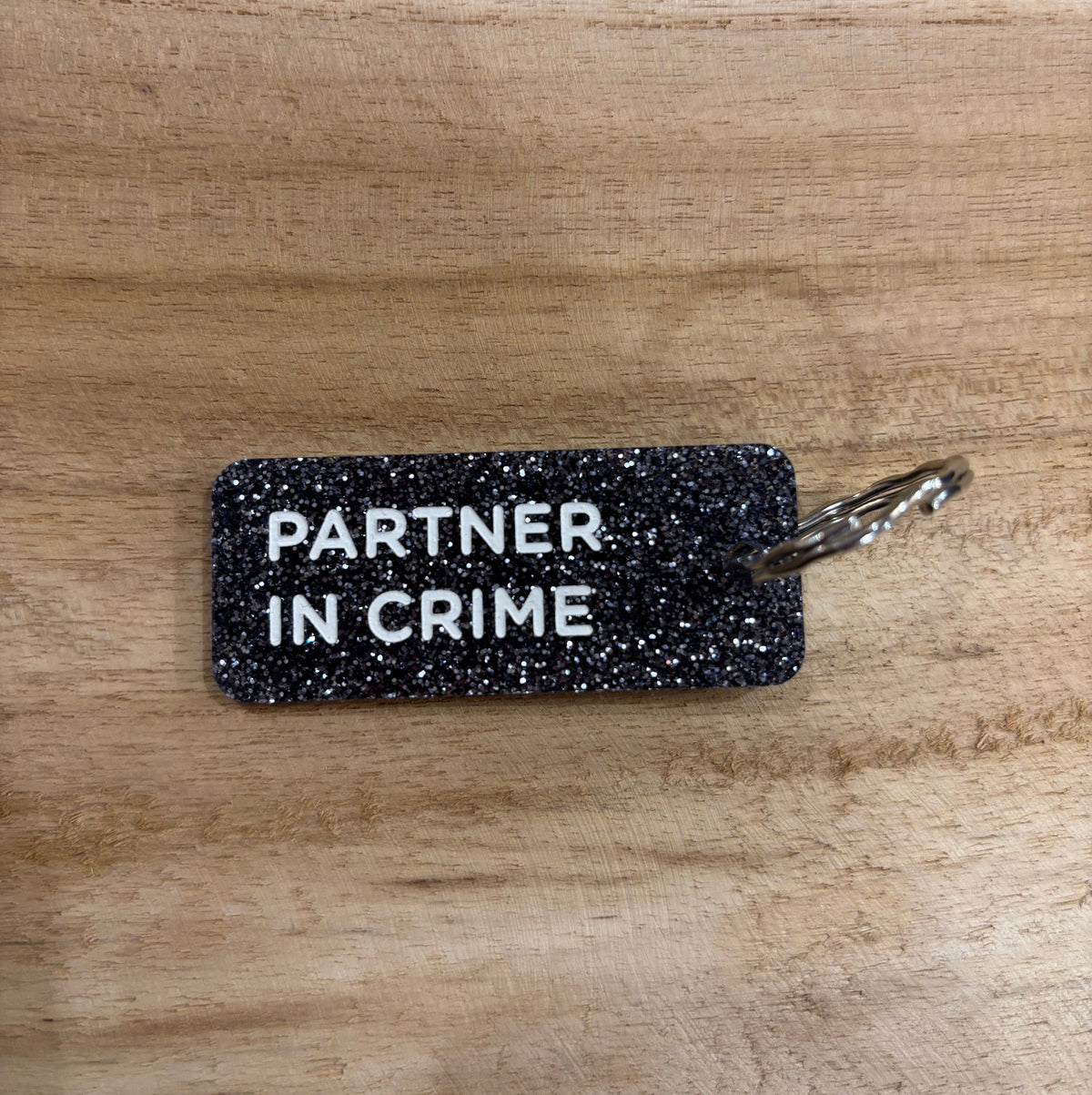 Porte clé pailleté
