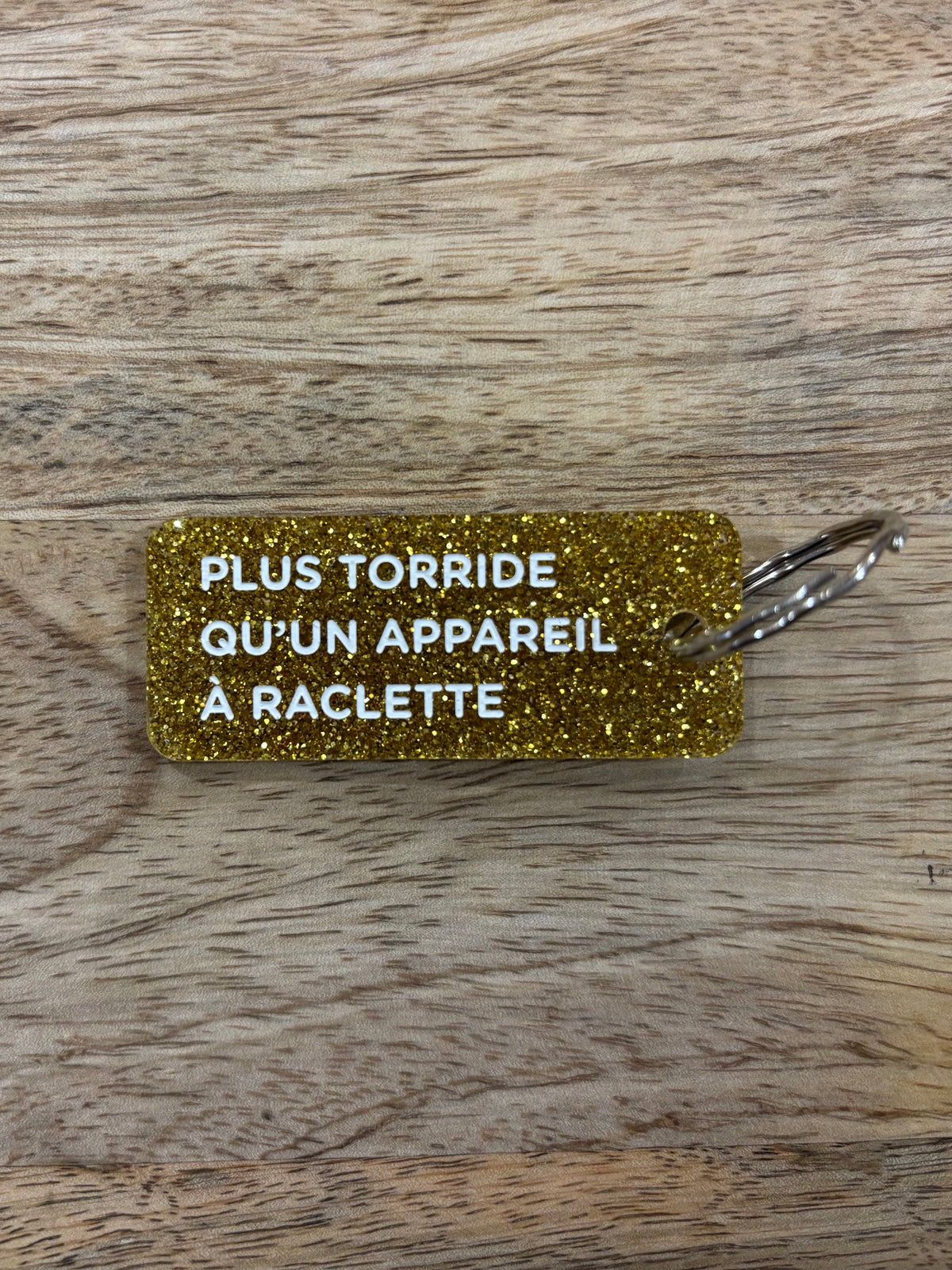 Porte clé pailleté