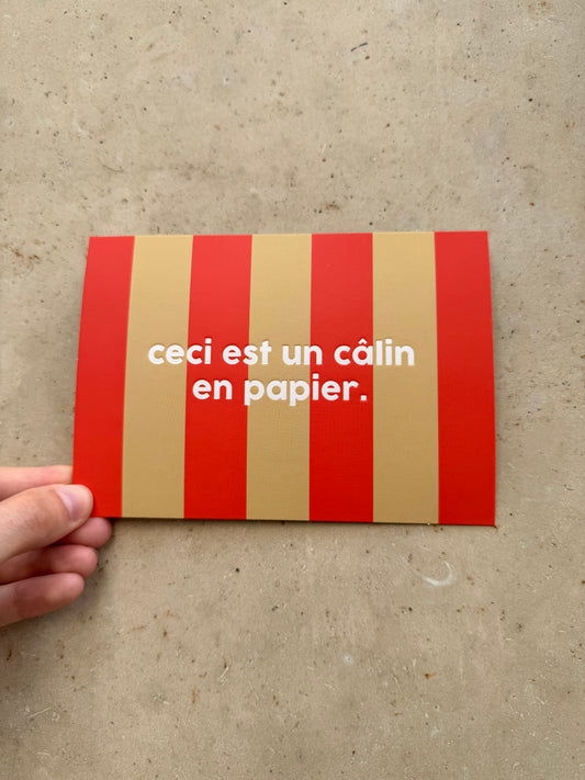 Carte Câlin