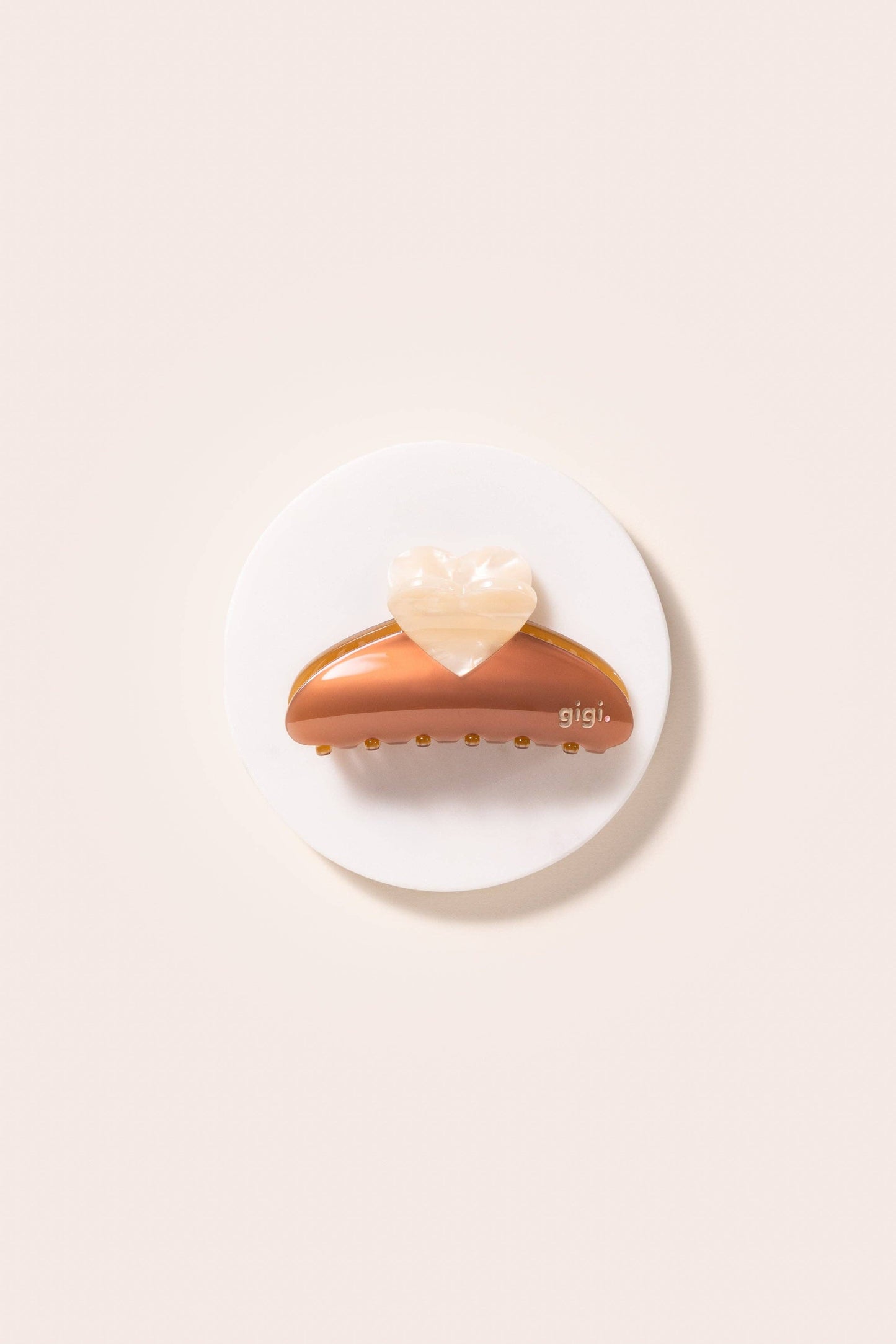 Pince cœur poudrée: 4.5 cm / 7.5 cm