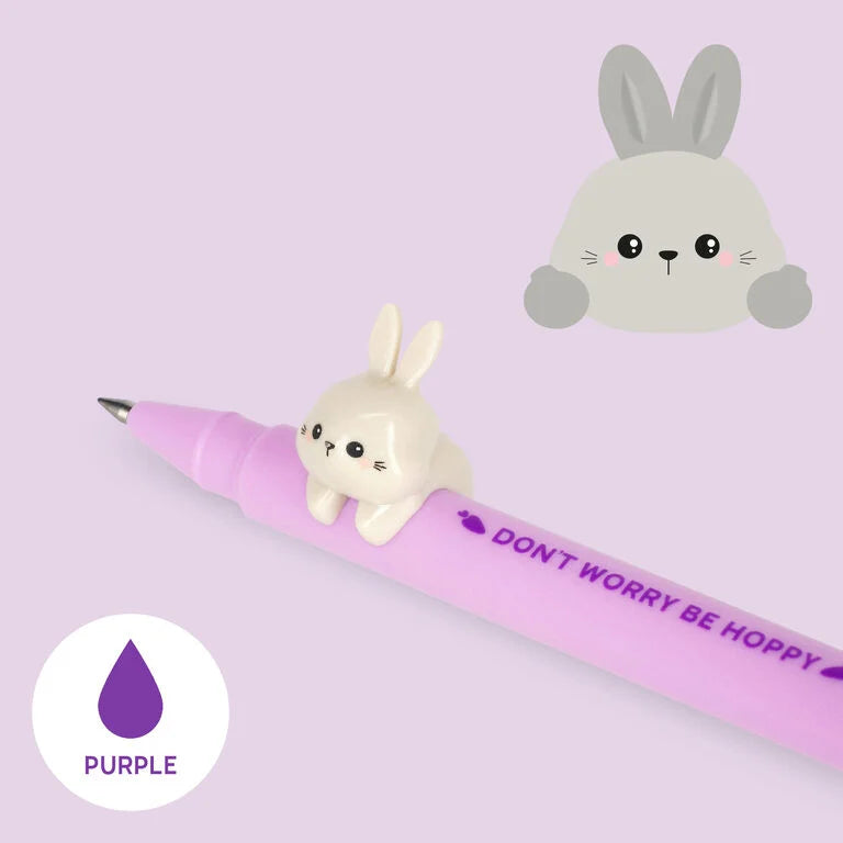 Stylo gel lapin