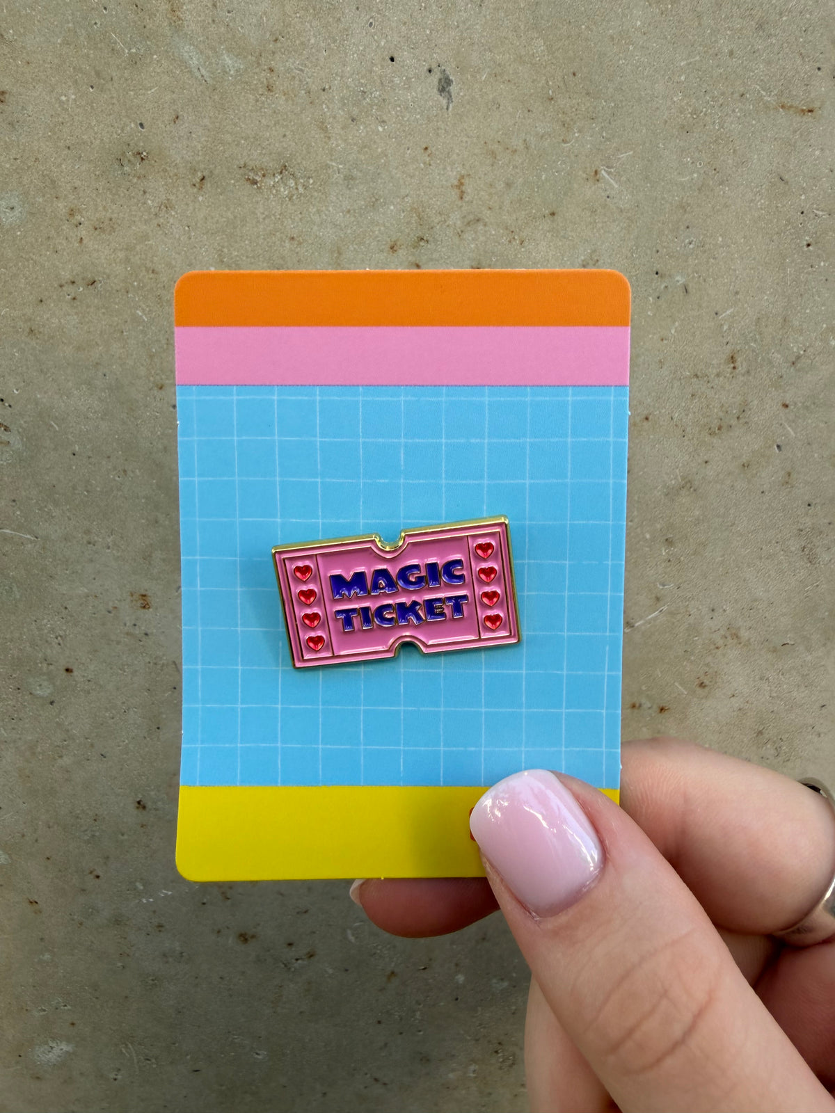 Pin’s Magic ticket