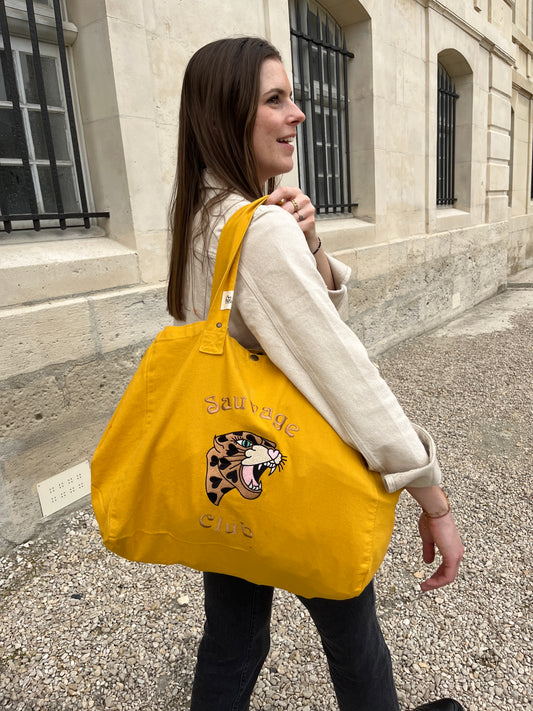 Sac SAUVAGE CLUB tournesol