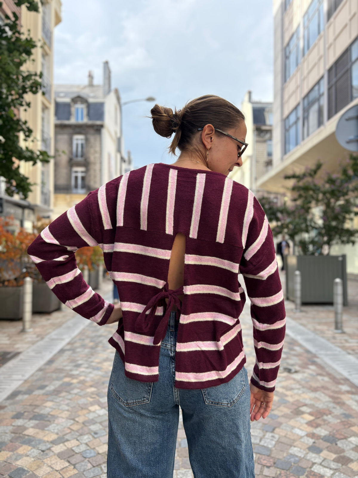 Pull Estelle Bordeau