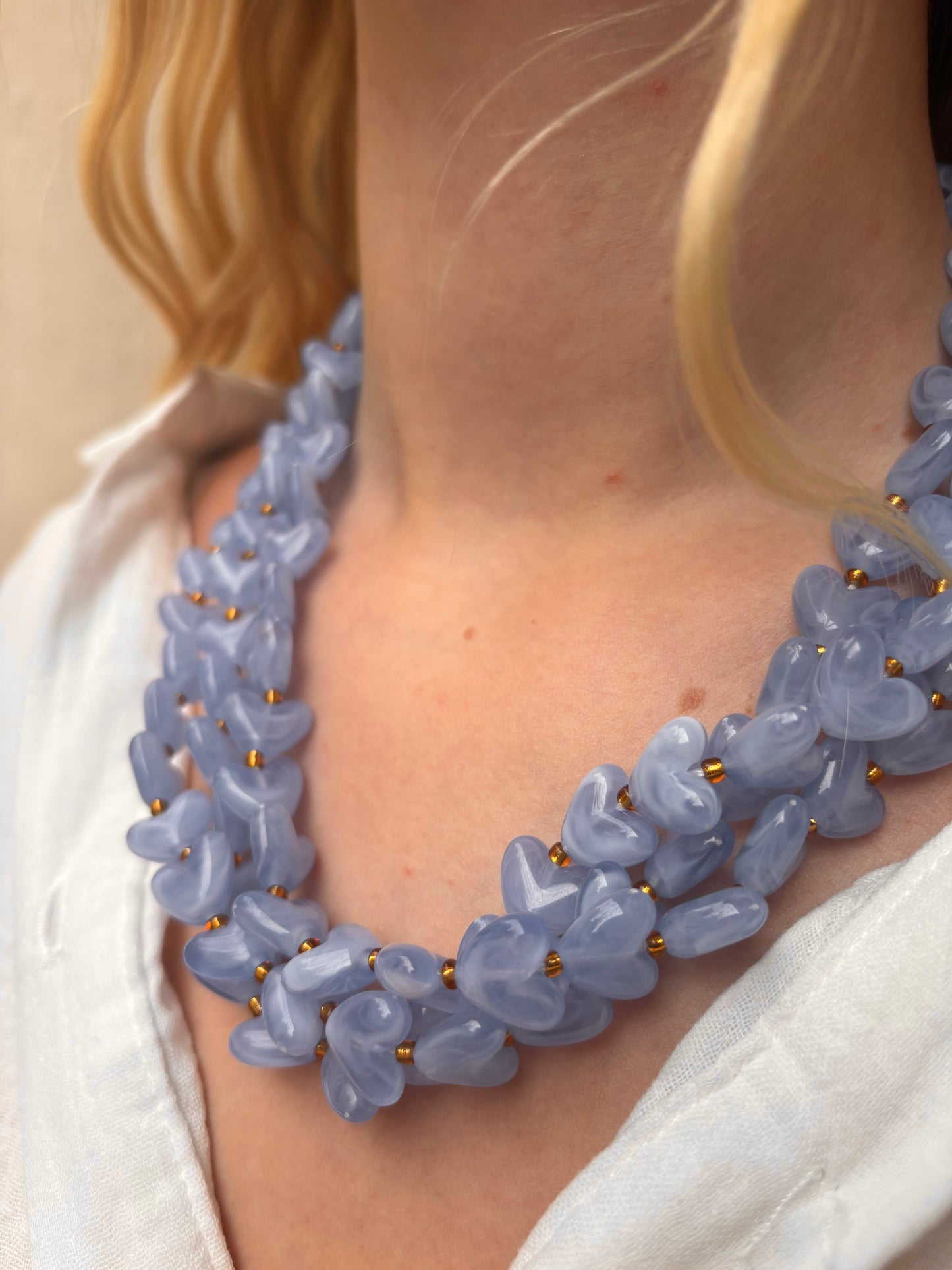 Collier cœur épais