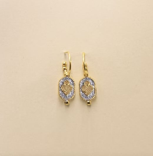 Boucles d’oreilles Ex Voto argent