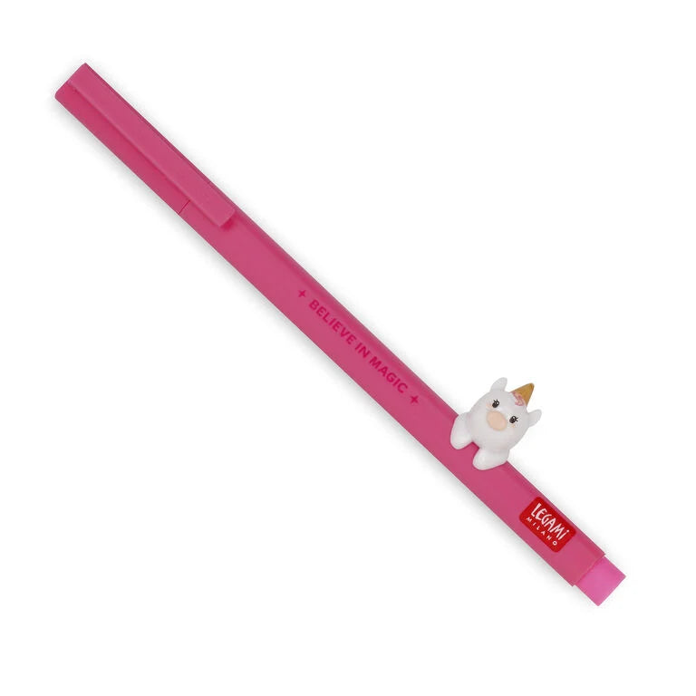 Stylo gel licorne
