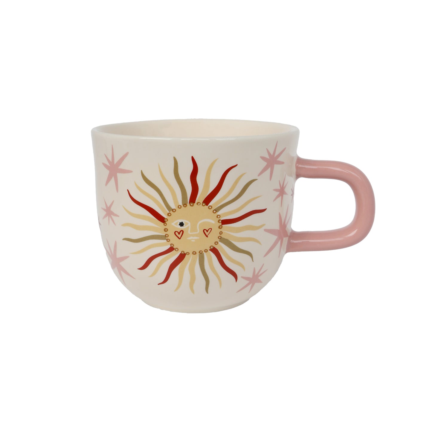 Ensemble tasse et cuillère soleil