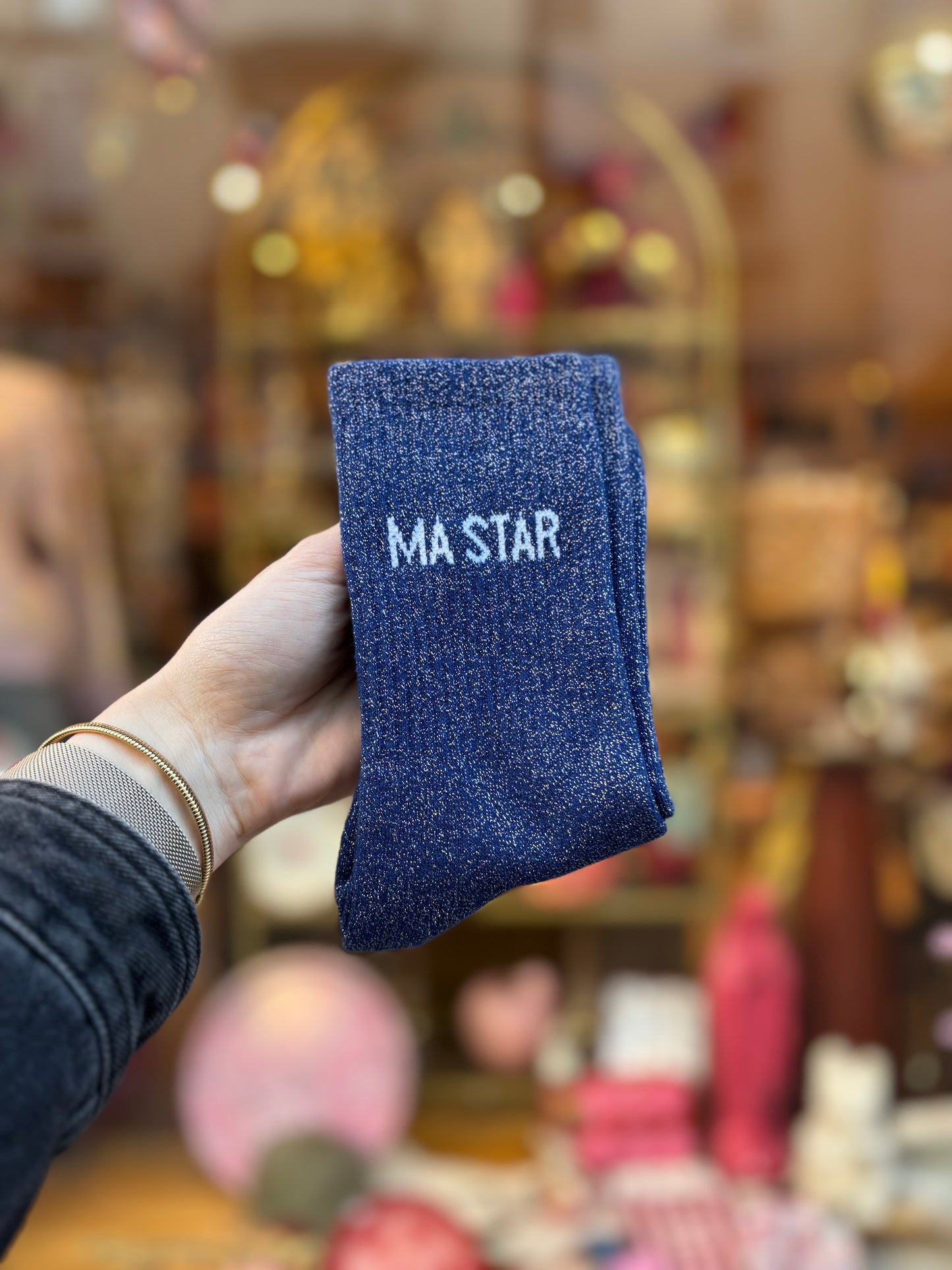 Chaussettes à paillettes - Ma star