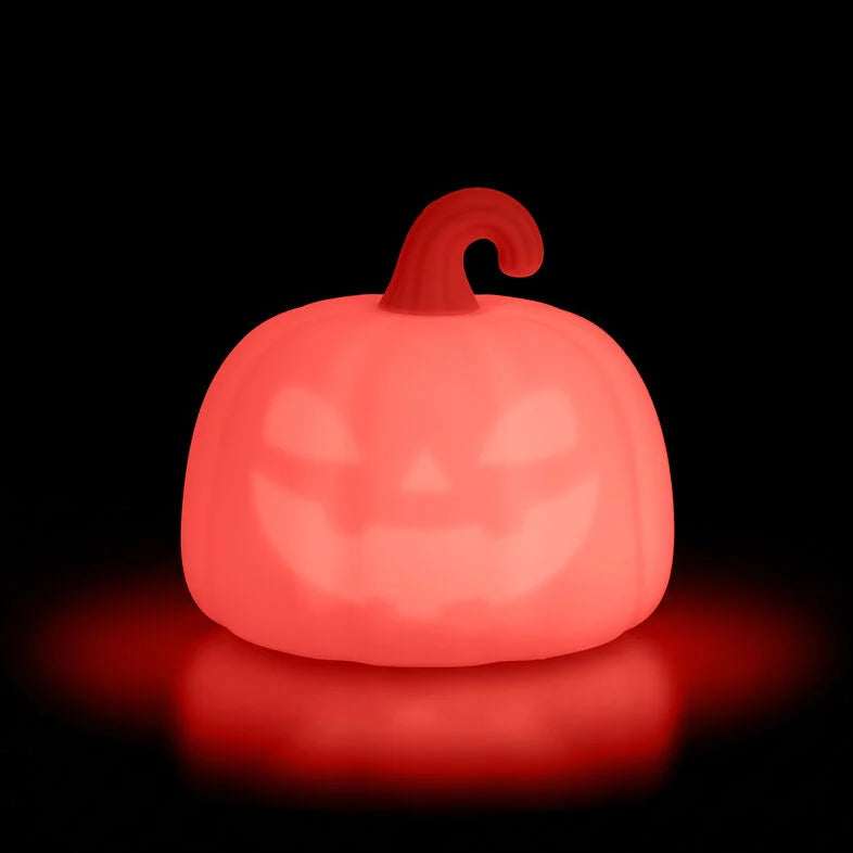 Lumière LED citrouille
