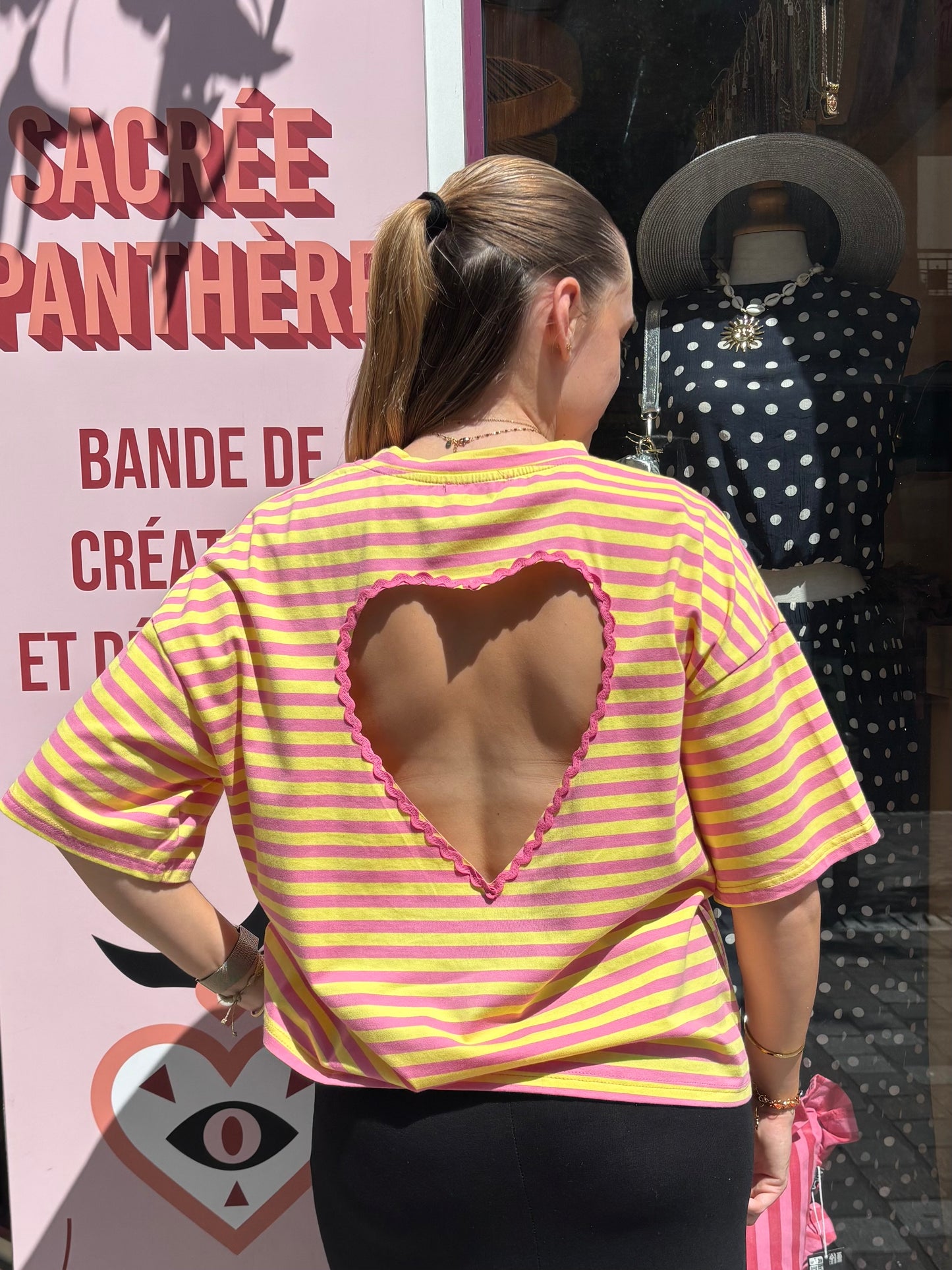 T shirt rayé Alba