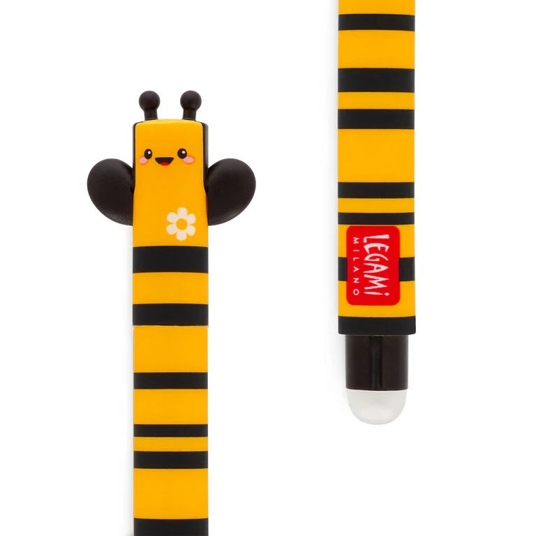 Stylo effaçable abeille