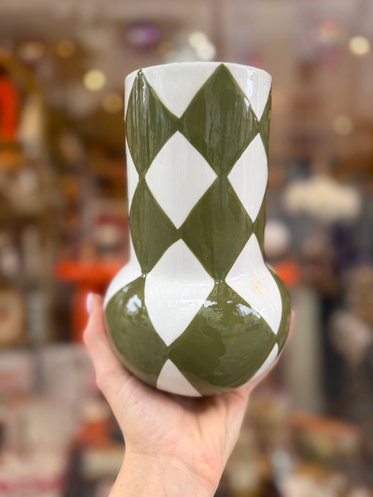 Vase arlequin