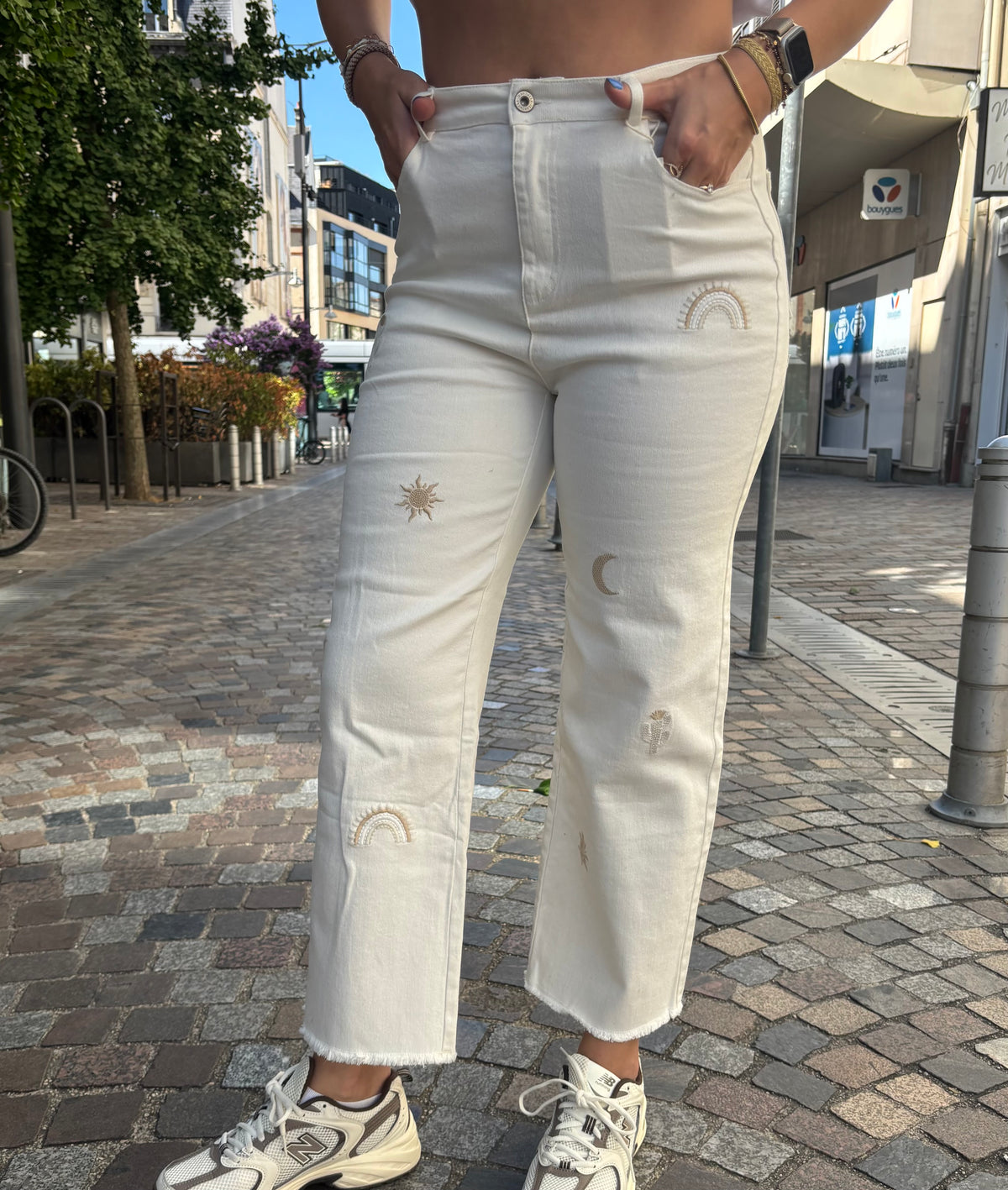 Jean beige