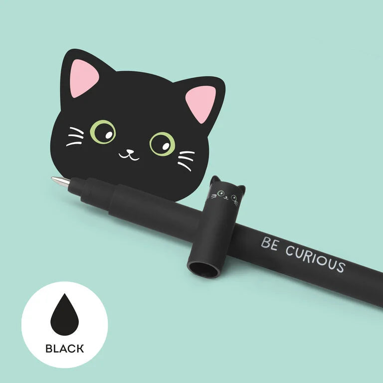 Stylo effaçable Chat