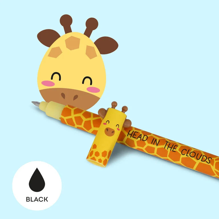 Stylo effaçable girafe