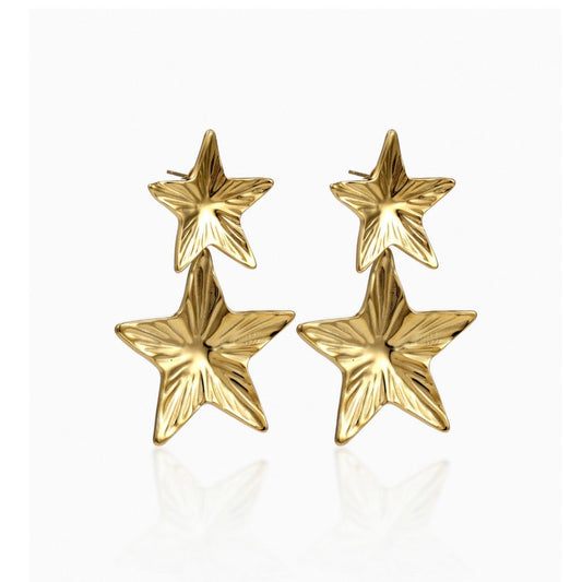 Boucles d’oreilles étoile