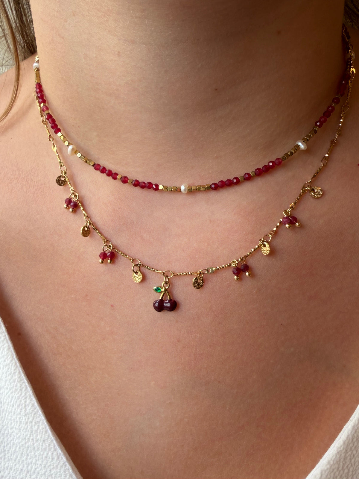Collier Cerise