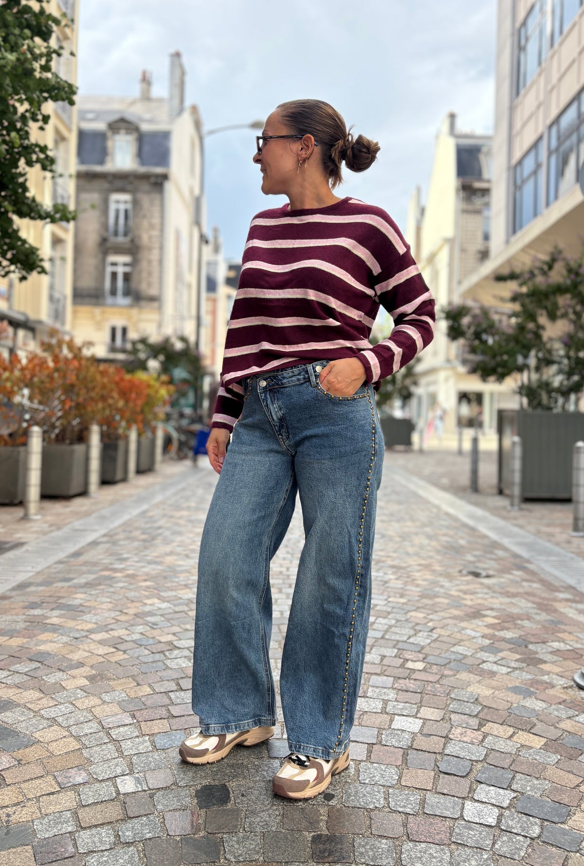 Pull Estelle Bordeau