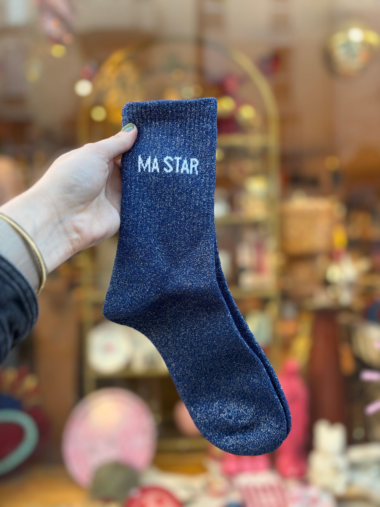 Chaussettes à paillettes - Ma star