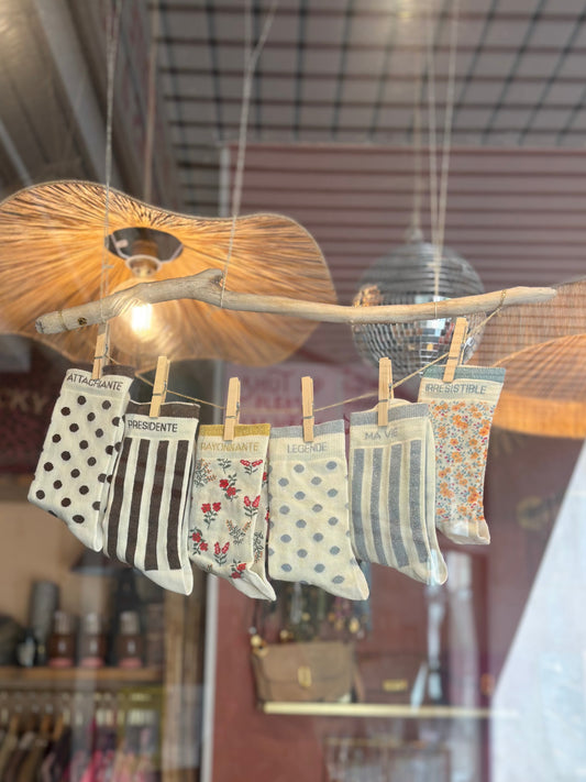 Chaussettes à message