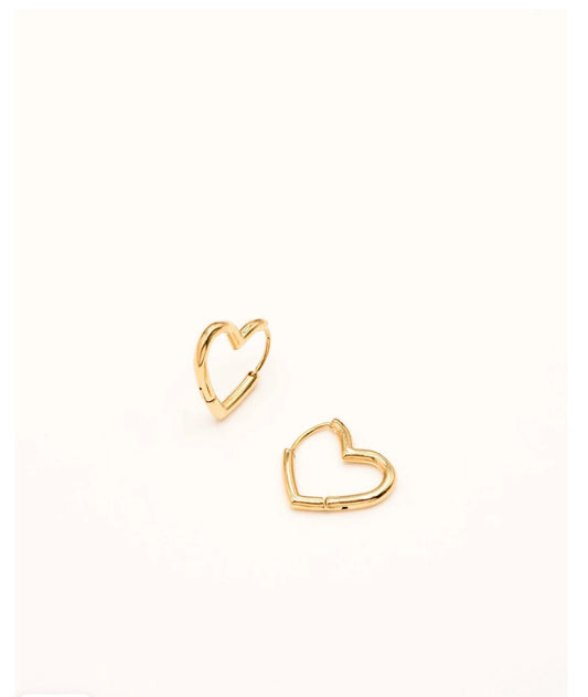 Boucles d’oreilles cœur