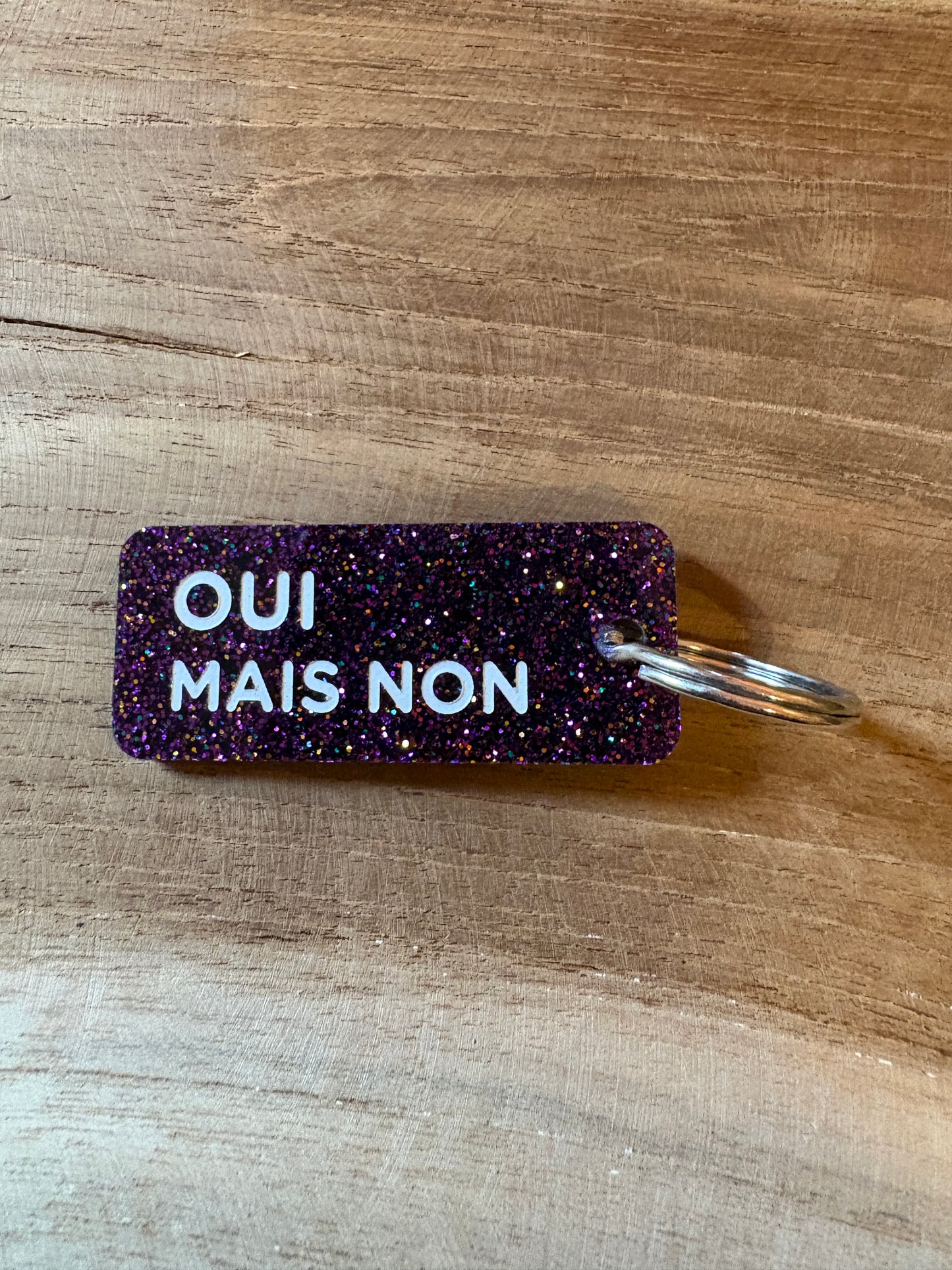 Porte-clé paillettes