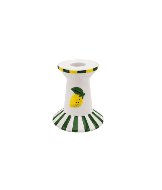 Petit bougeoir Citron
