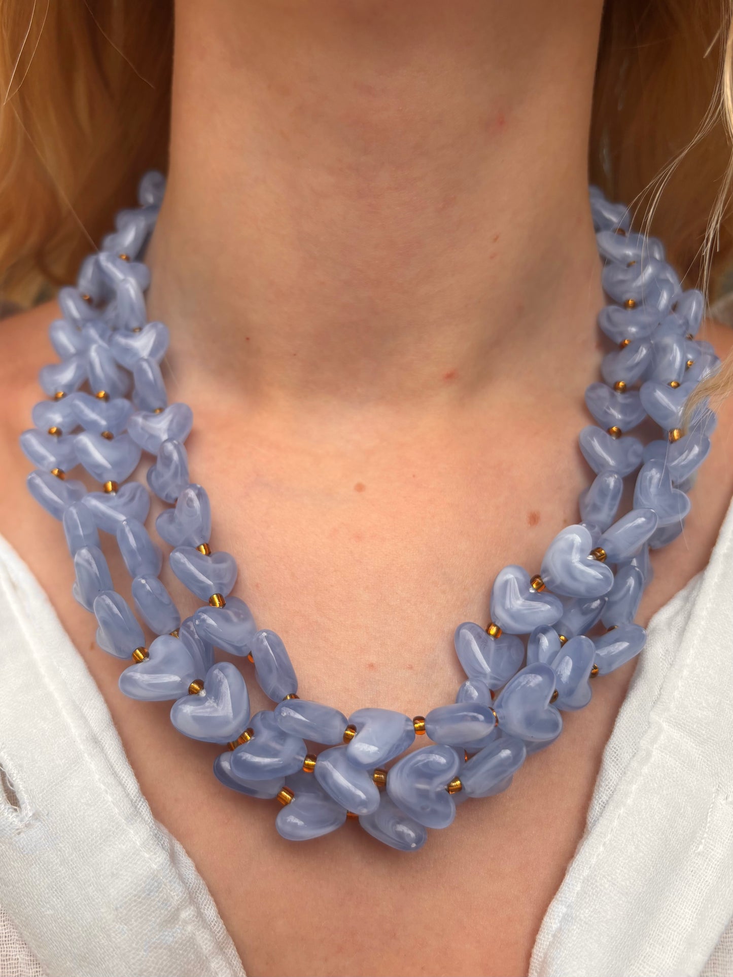 Collier cœur épais