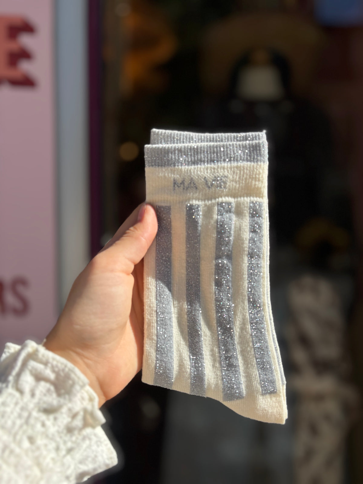 Chaussettes à message