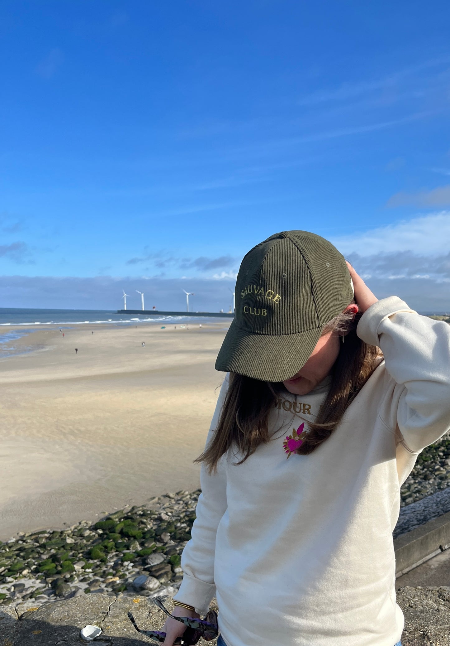 Casquette sauvage club velour