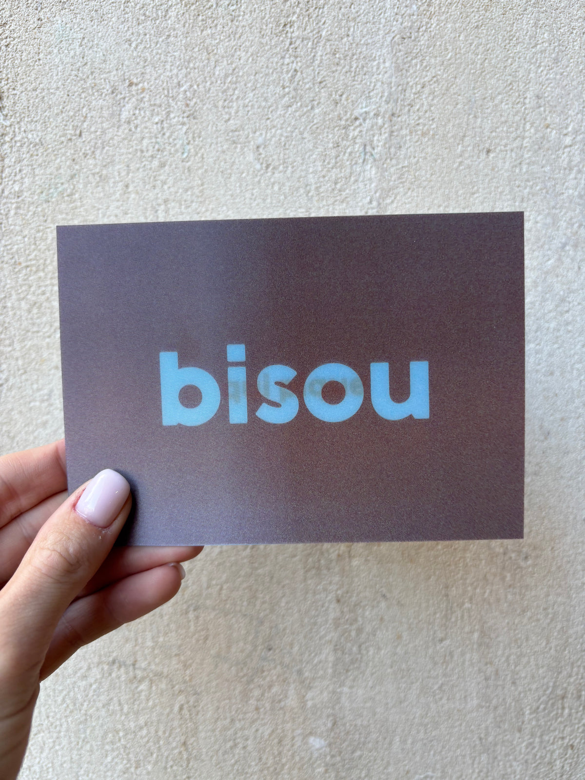 Carte d’anniversaire - bisou qui pique