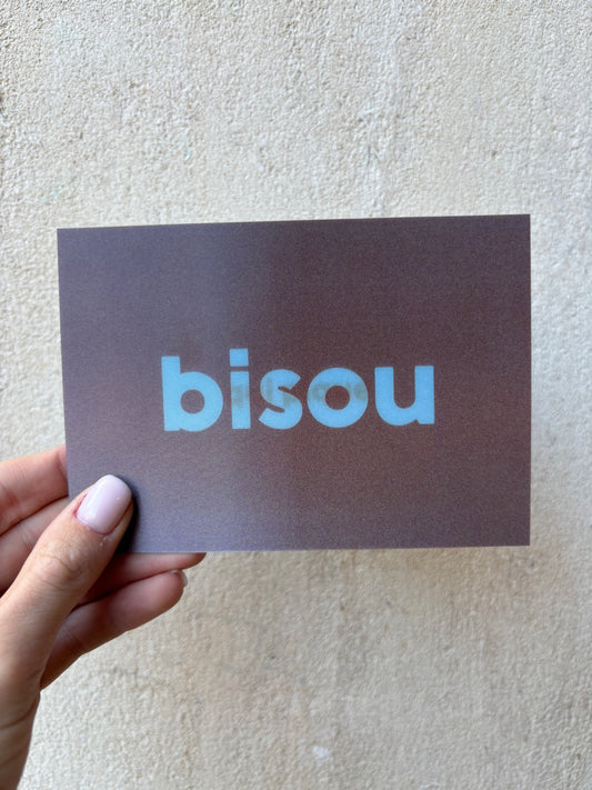 Carte d’anniversaire - bisou qui pique