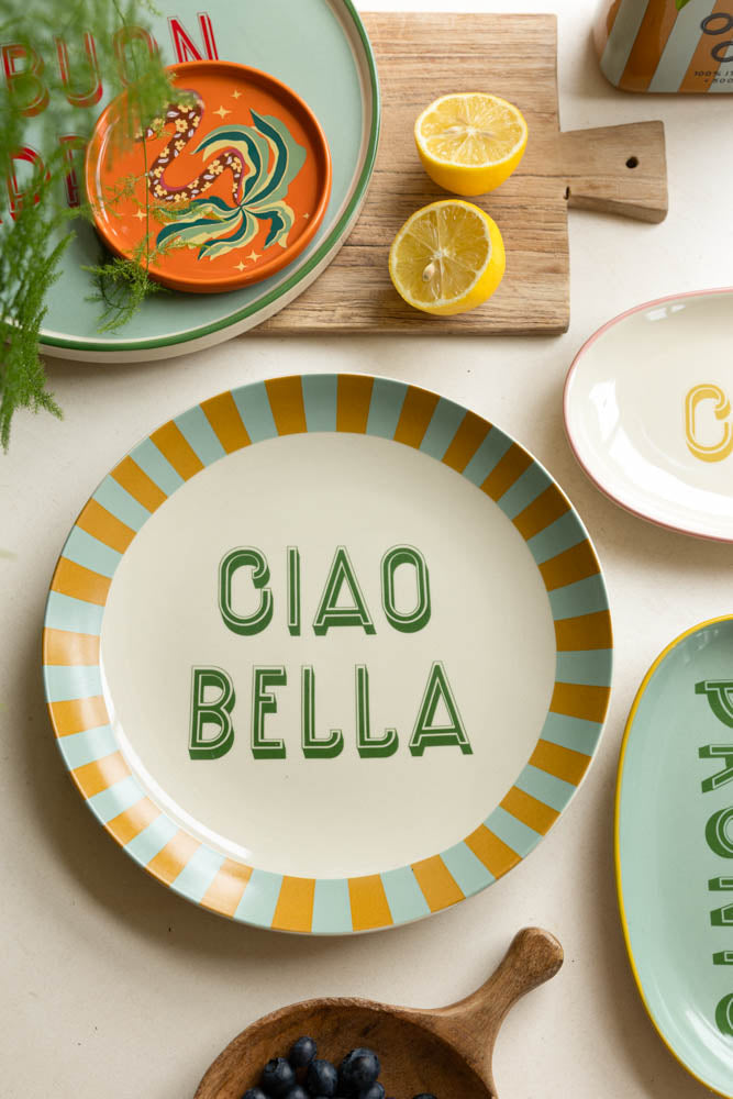 Assiette Ciao Bella