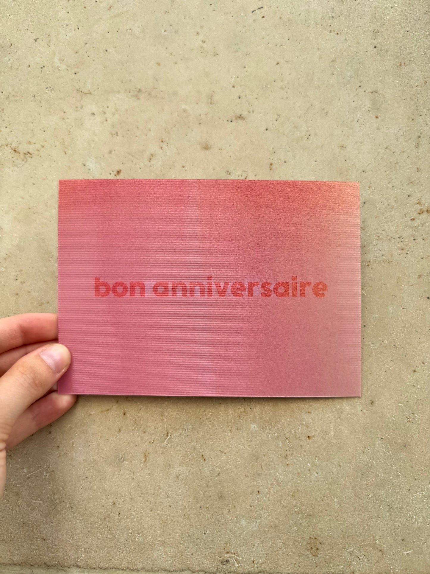 Carte anniversaire ma chatte