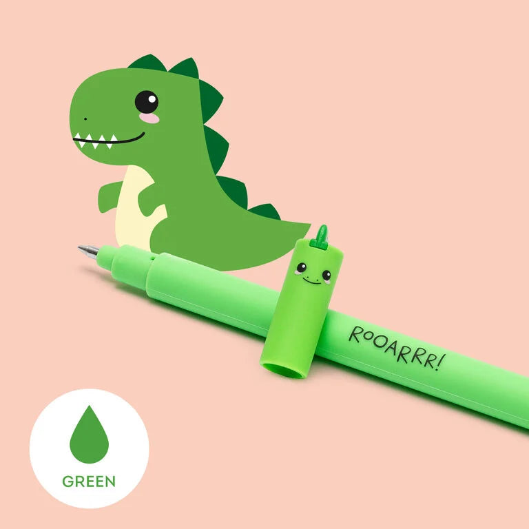 Stylo effaçable dinosaure