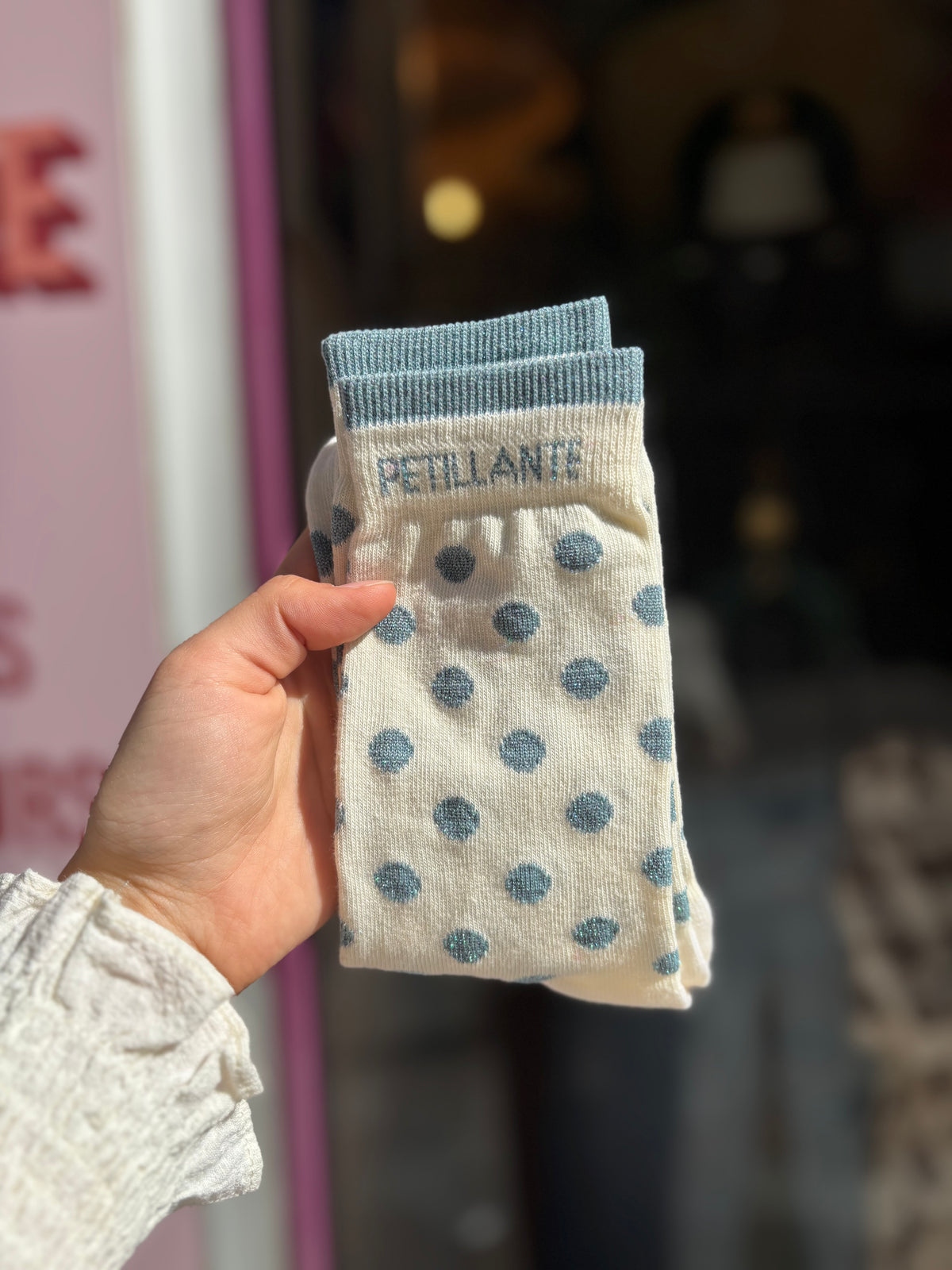 Chaussettes à message