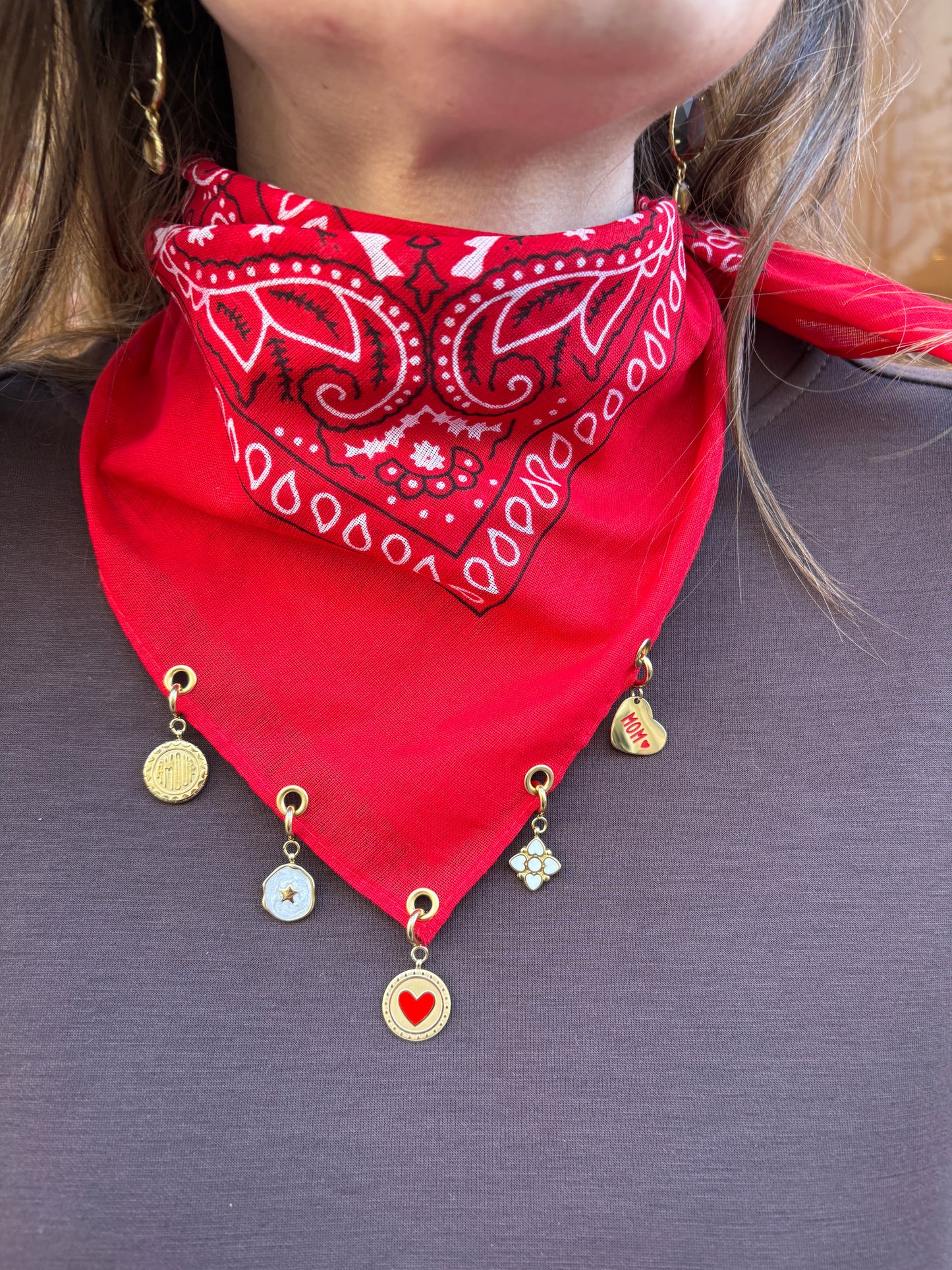 Bandana Charms