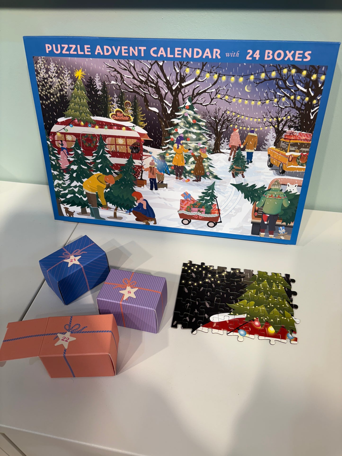 Calendrier de l’avent puzzle