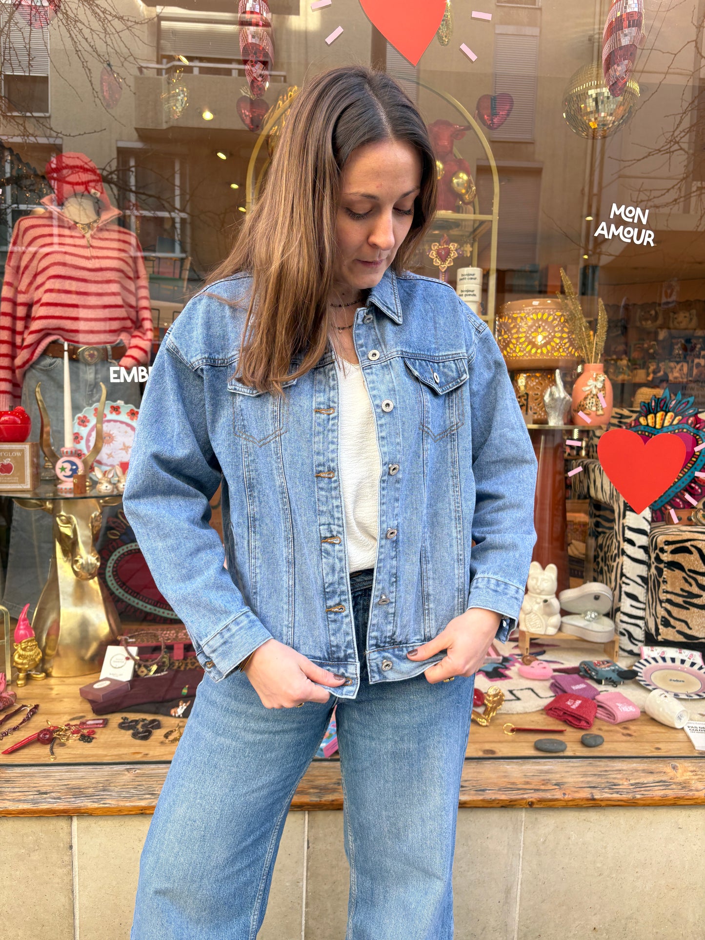 Veste en jean