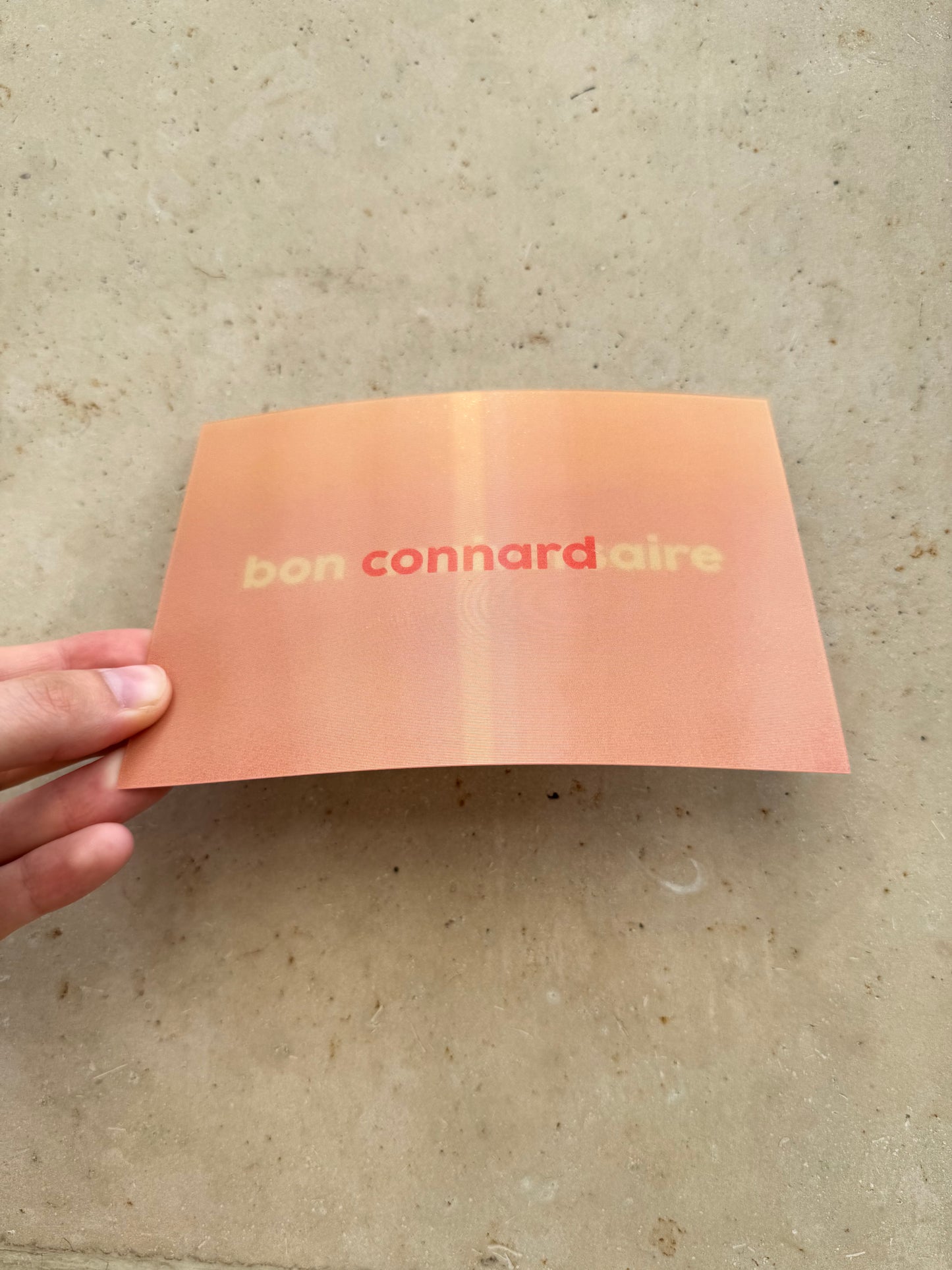 Carte anniversaire connard