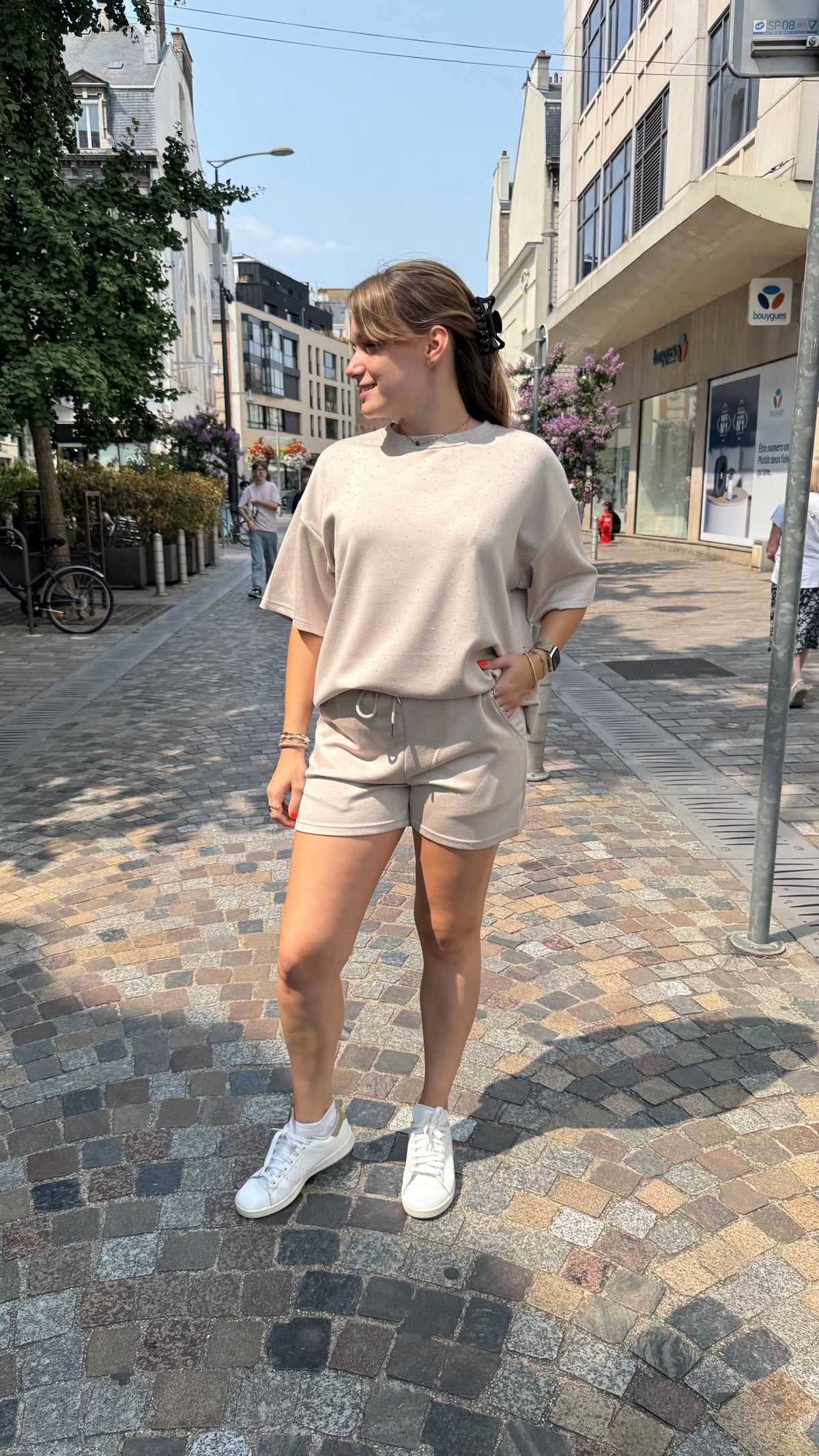 Ensemble à strass