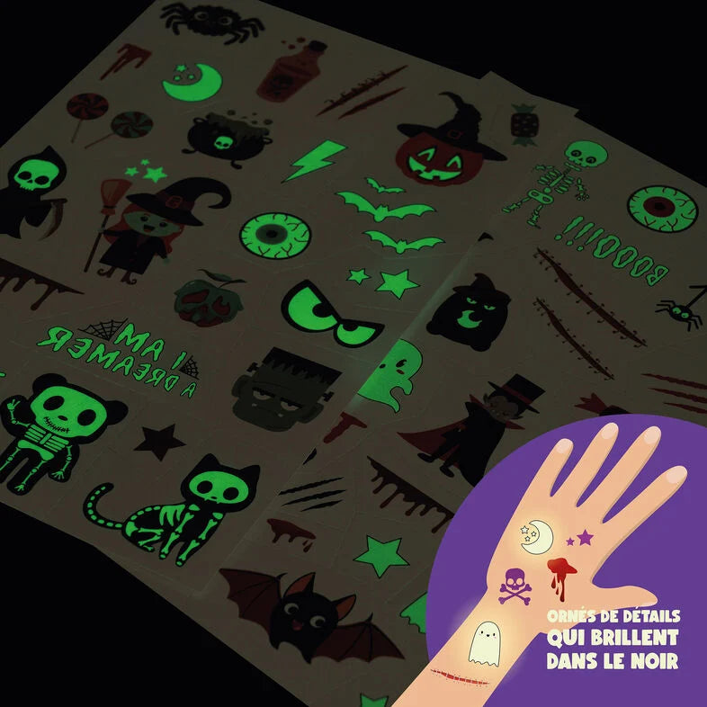 Tatouage éphémère Halloween