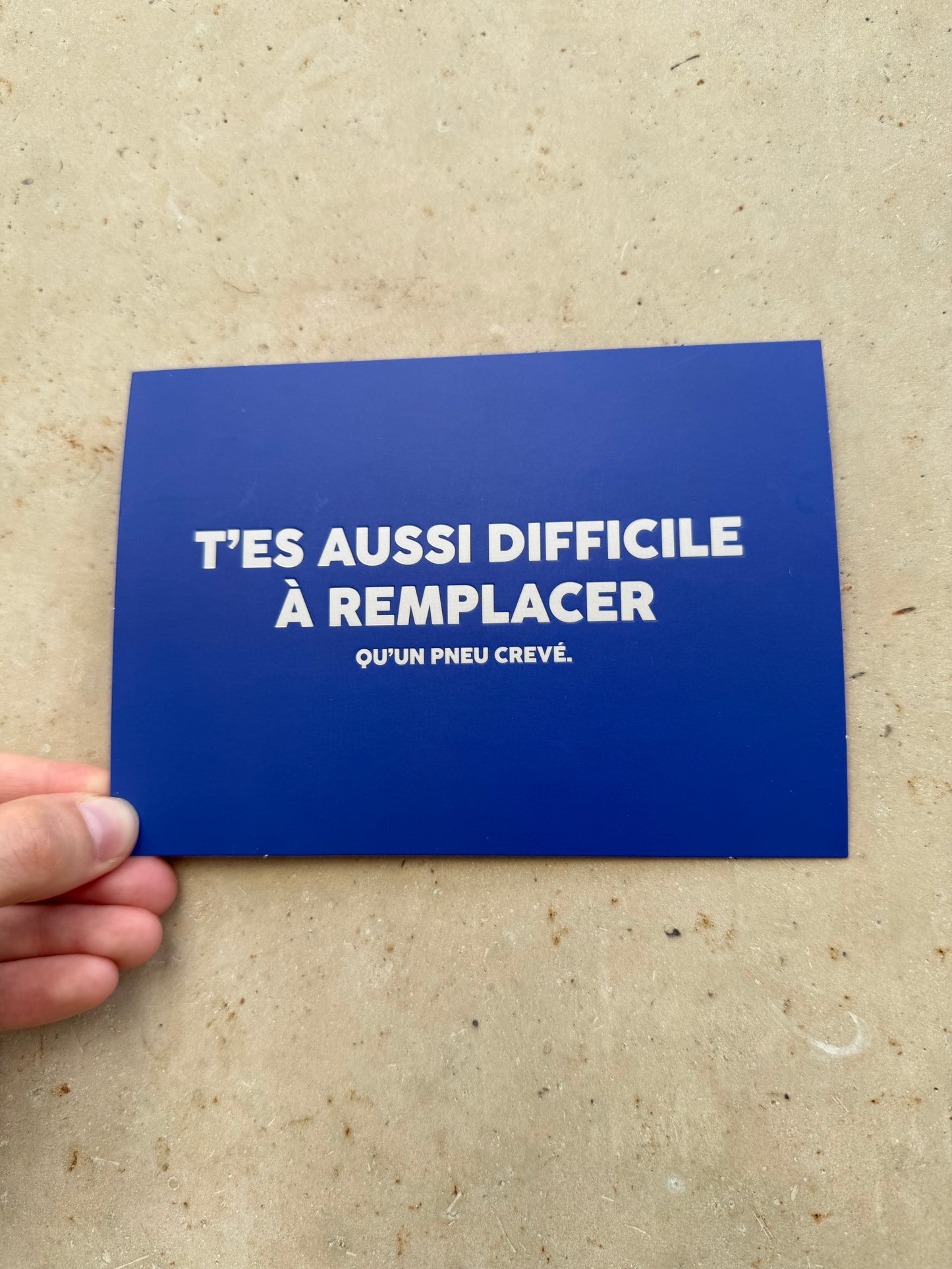 Carte Difficile à remplacer